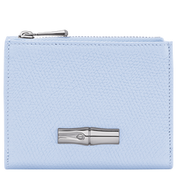 Le Roseau Compact wallet , Wave - Leather