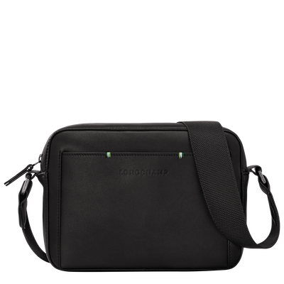 Longchamp sur Seine Camera bag , Black - Leather