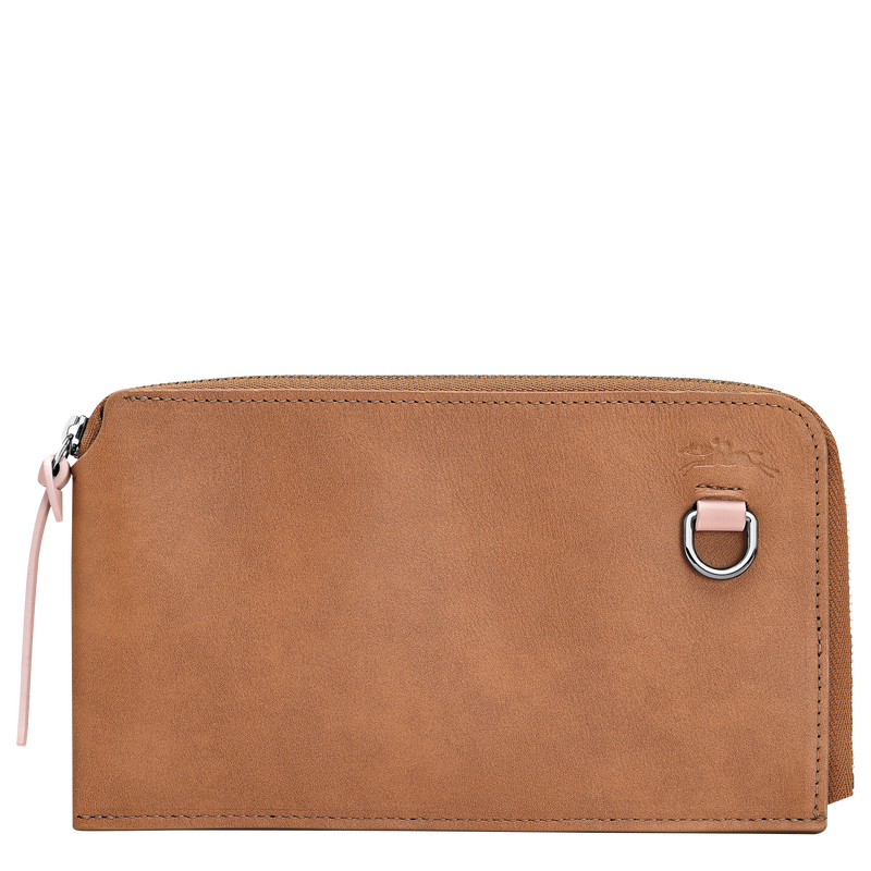 Longchamp Pocket Pouch , Natural - Leather  - View 1 of  2