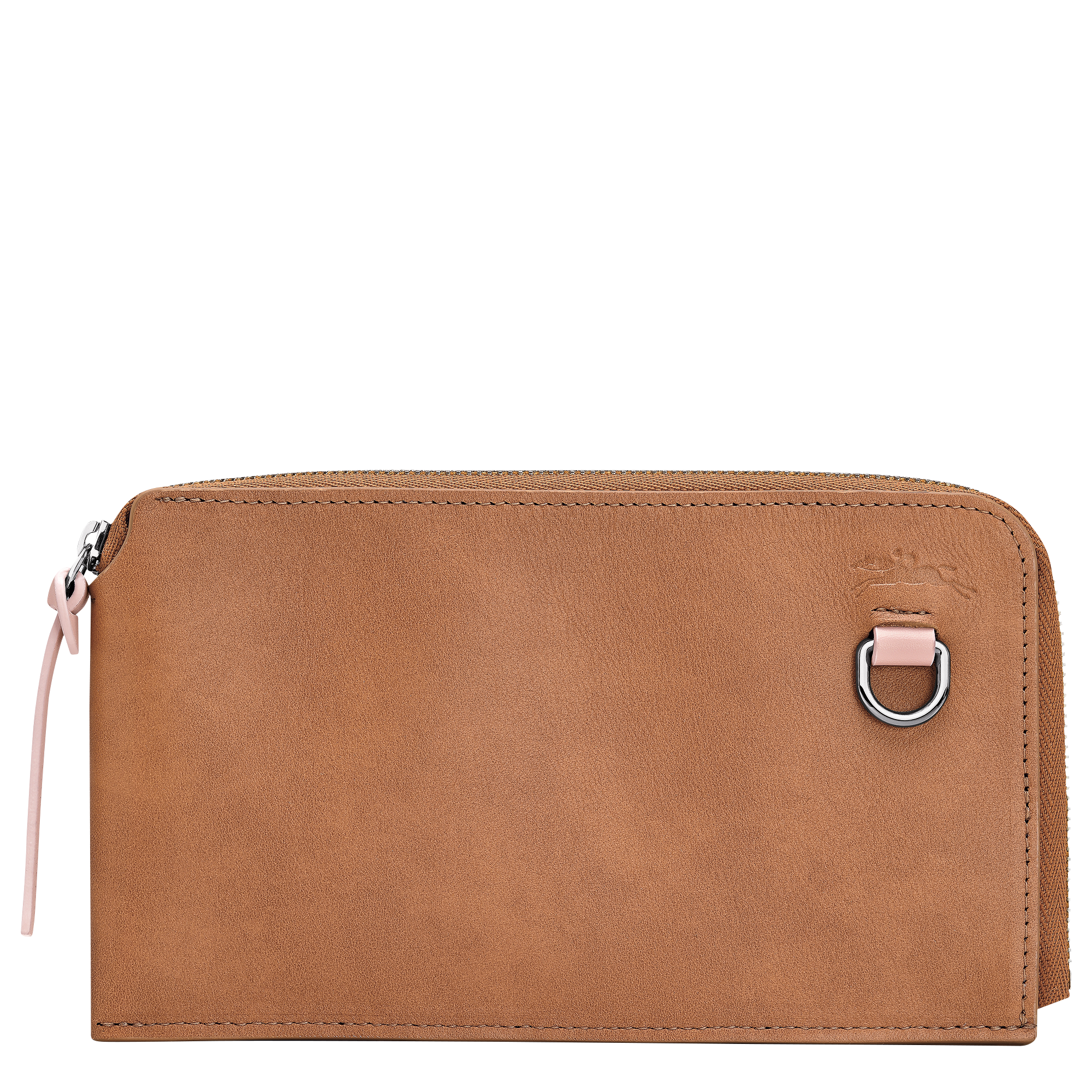 Pouch, Natural - View 1 of
2 - zoom in Longchamp Pocket Pouch, Natural