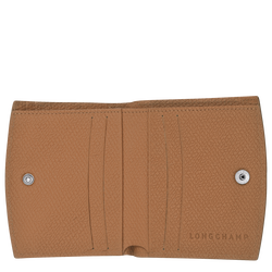 Brieftasche im Kompaktformat Roseau , Leder - Naturel