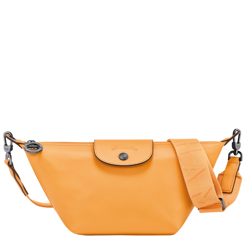 Umhängetasche XS Le Pliage Xtra , Leder - Apricot  - Ansicht 1 von 6