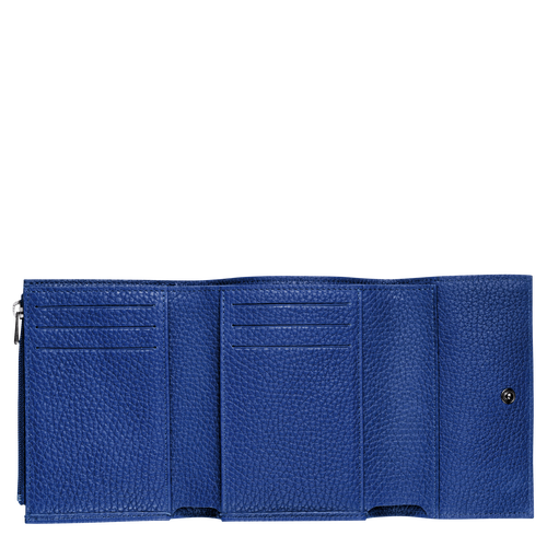 Compact wallet, P24 Cobalt View 2 of Compact wallet, P24 Cobalt, hi-res