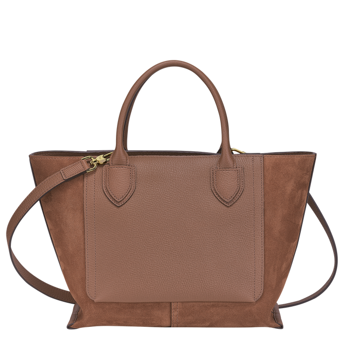 Top handle bag M Mailbox Cognac (10104HVQ504) Longchamp EN
