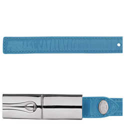 Le Roseau Ladies' belt , Azure - Leather