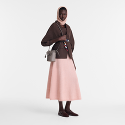 Le Pliage Xtra Bucket bag , Turtledove - Leather