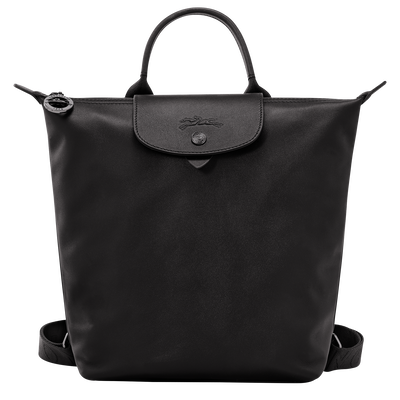 Backpack longchamp leather deals