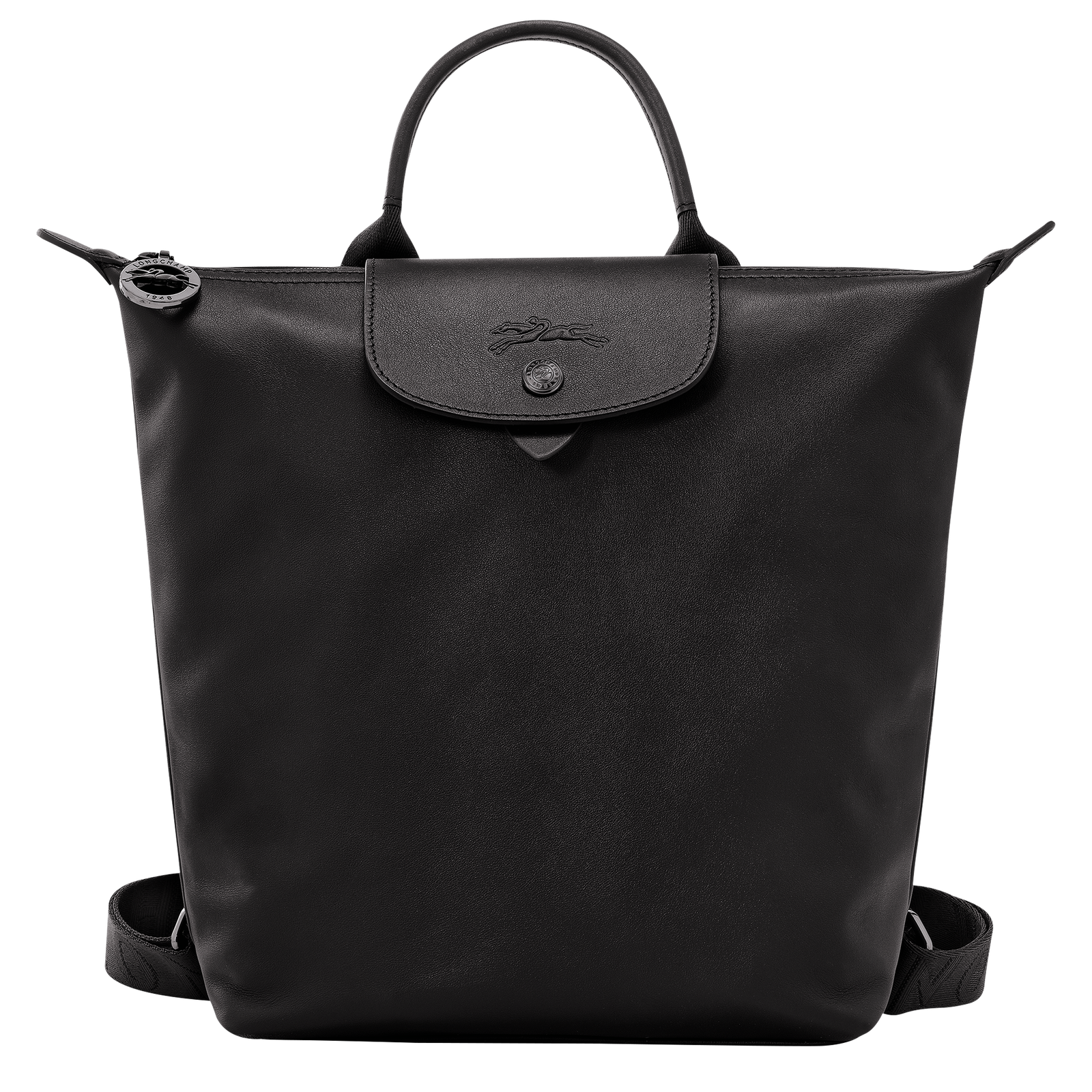 Longchamp black nylon discount bag