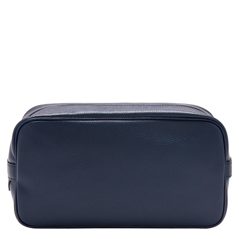 Le Foulonné Toiletry case , Navy - Leather  - View 3 of  3