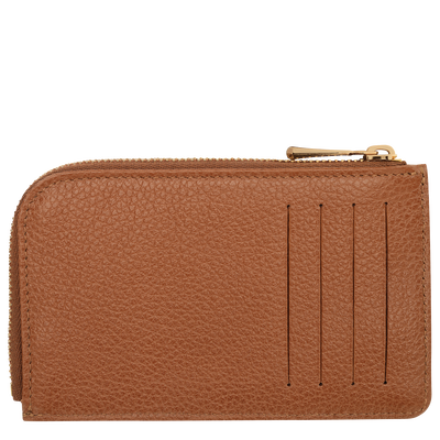 Porte-cartes Le Foulonné , Cuir - Caramel