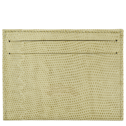 Longchamp Pocket Card holder , Pistachio - Leather