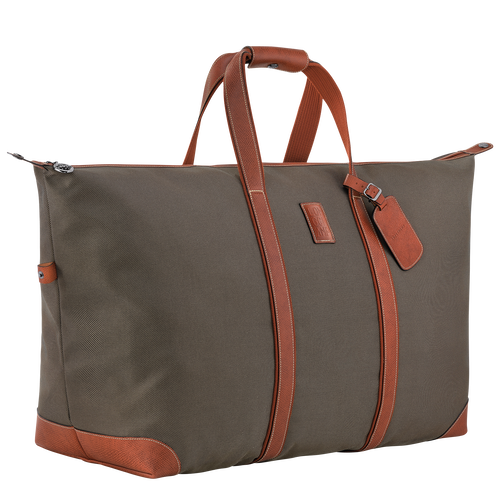 Boxford L Travel bag , Brown - Recycled canvas - View 3 of  5