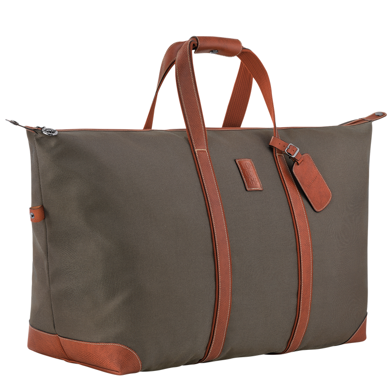 Boxford L Travel bag , Brown - Recycled canvas  - View 3 of  5