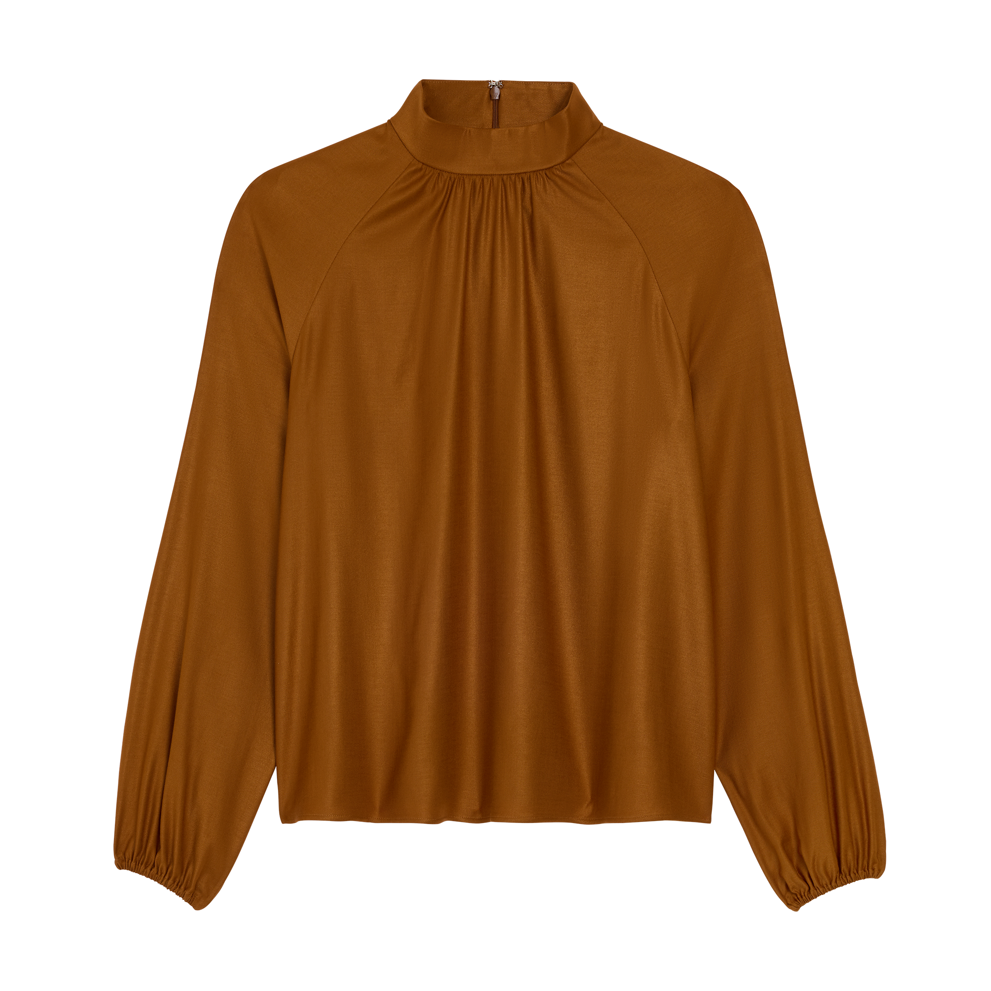 null Blouse, Caramel
