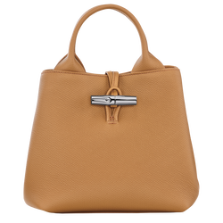 Le Roseau S Handbag , Walnut - Leather