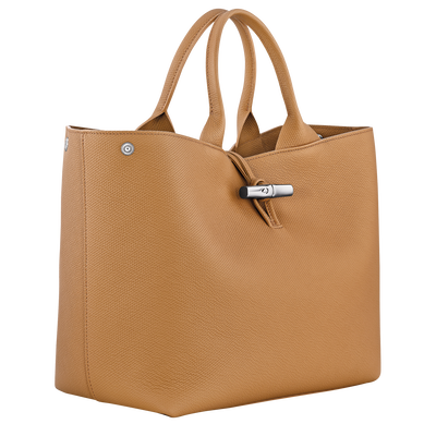 Le Roseau Tas met handgreep aan de bovenkant L, Walnut