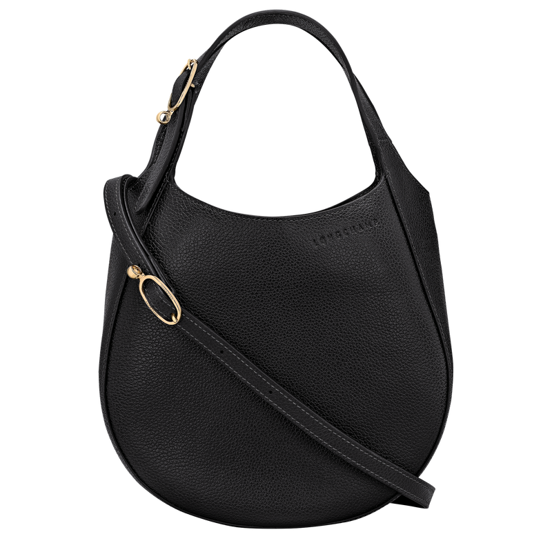 Le Foulonn&eacute; S Handbag , Black - Leather  - View 5 of 7