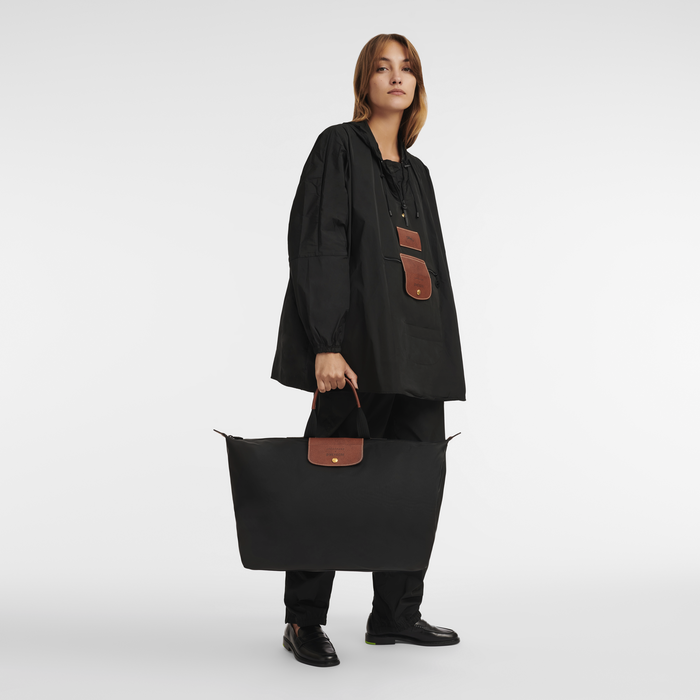 Longchamp X D'heygere Sac de voyage / Sac à dos, Noir
