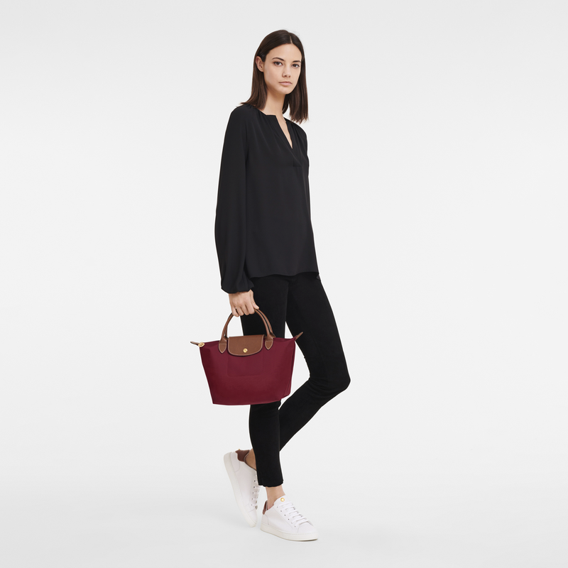 Le Pliage 原創系列 手提包 S , 紅色 - 再生帆布  - 查看 2 5