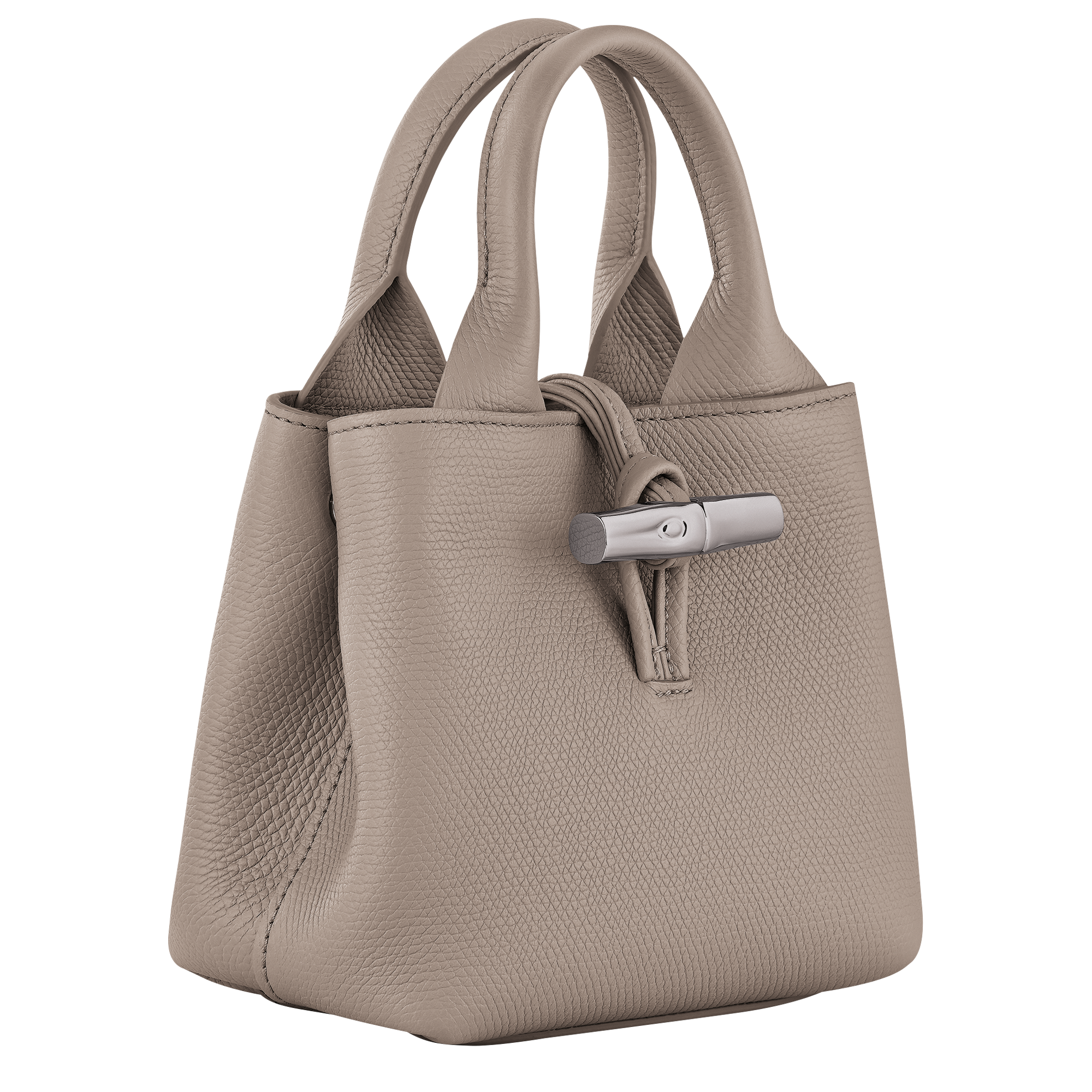 Le Roseau XS Handbag Clay - Leather | Longchamp US Le Roseau XS Handbag Clay - Leather | Longchamp US