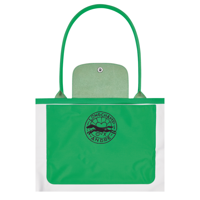 Longchamp x André Shopping bag L, Green