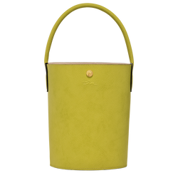 Épure S Bucket bag , Kiwi Green - Leather