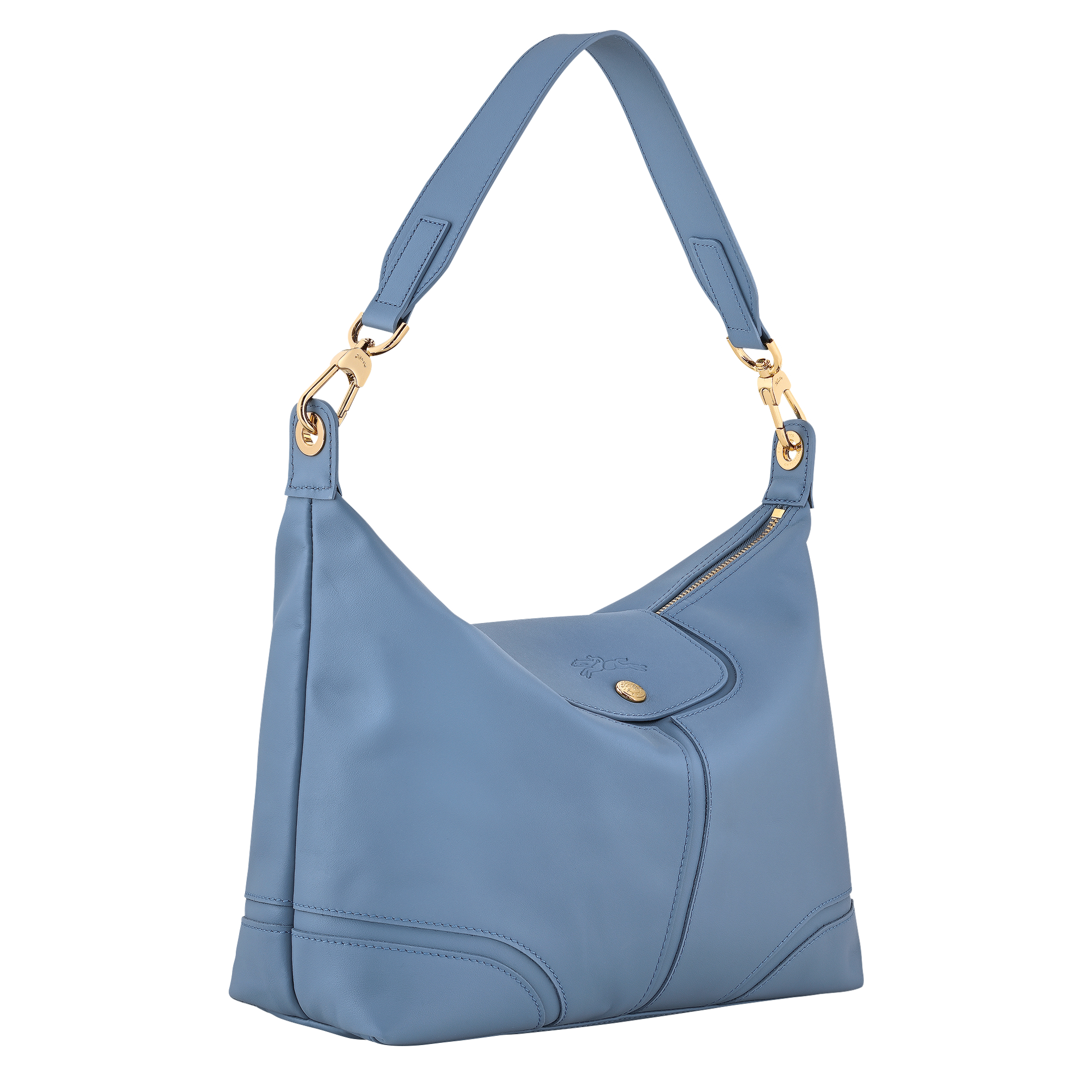 Le Pliage Xtra L Shoulder bag Slate - Leather | Longchamp US Le Pliage Xtra L Shoulder bag Slate - Leather | Longchamp US