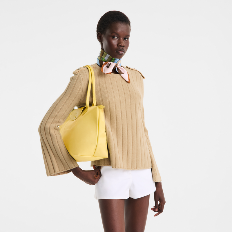 Le Pliage One 肩揹袋 M , 青橙綠色 - 再生帆布  - 查看 8 8