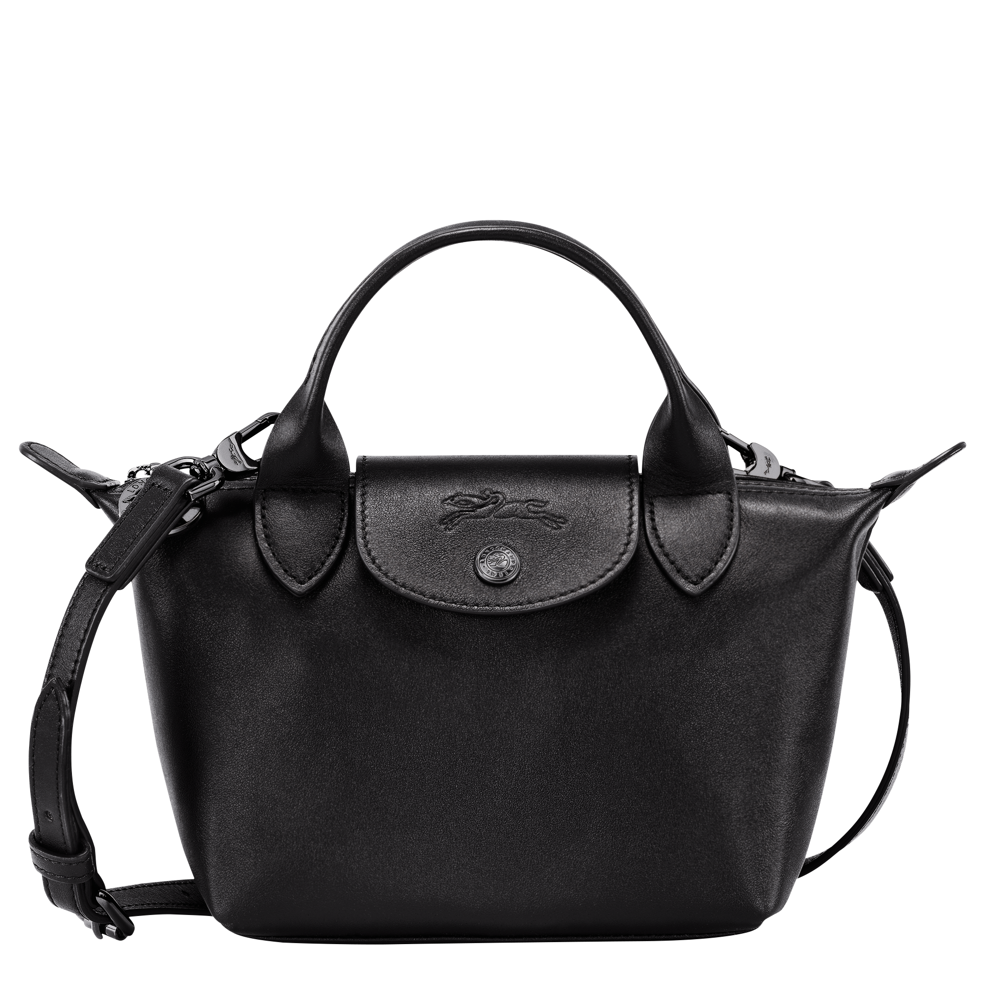 Le Pliage Xtra Borsa con manico XS,  Nero