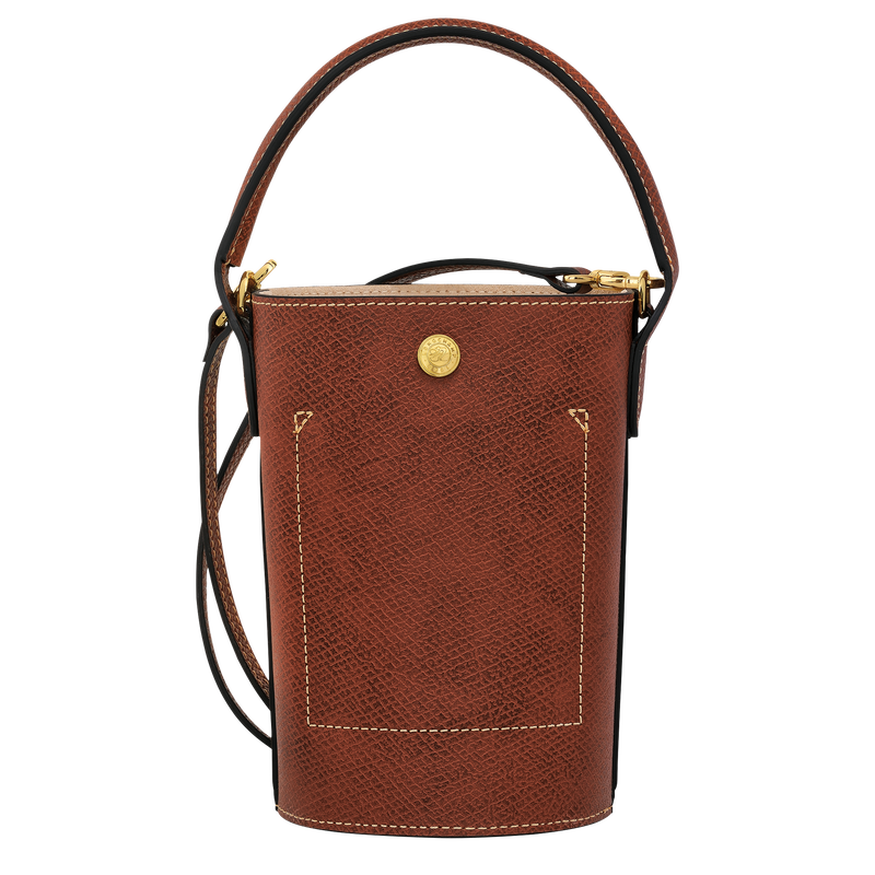 Épure XS Crossbody bag , Brown - Leather  - View 4 of 5