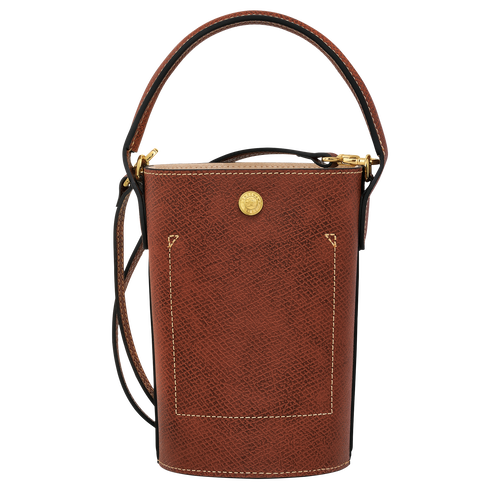 Épure XS Crossbody bag , Brown - Leather - View 4 of  5