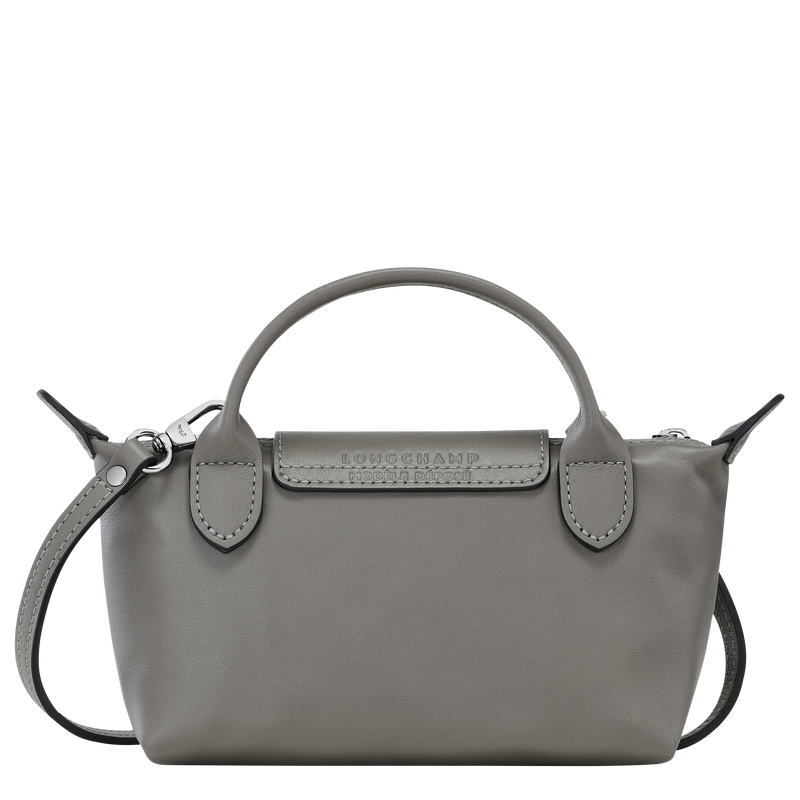 Le Pliage Xtra XS Pouch , Turtledove - Leather  - View 4 of 6