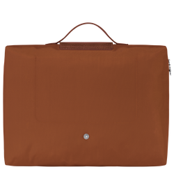 Le Pliage Green Briefcase S, Cognac