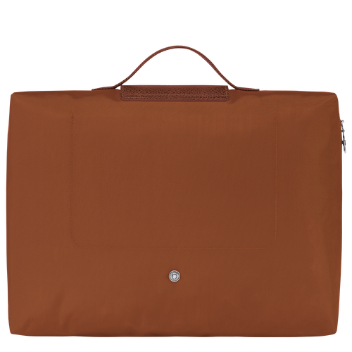 Le Pliage Green S Briefcase , Cognac - Recycled canvas - View 4 of  6