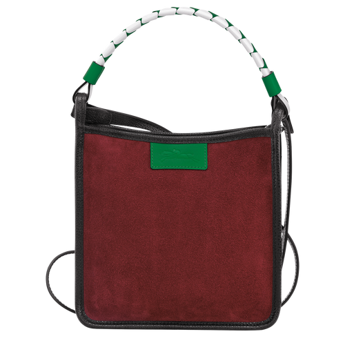 Le Foulonné S Crossbody bag , Mahogany - Leather - View 1 of 4