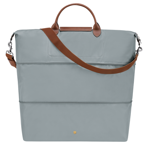 Erweiterbare Reisetasche Le Pliage Original , Recyceltes Canvas - Stahl - Ansicht 4 von 7