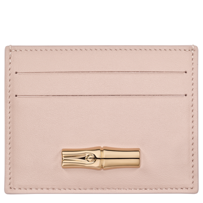 Porte-cartes Le Roseau , Cuir - P&eacute;tale