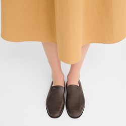 Au Sultan Loafer , Mocha - Leather