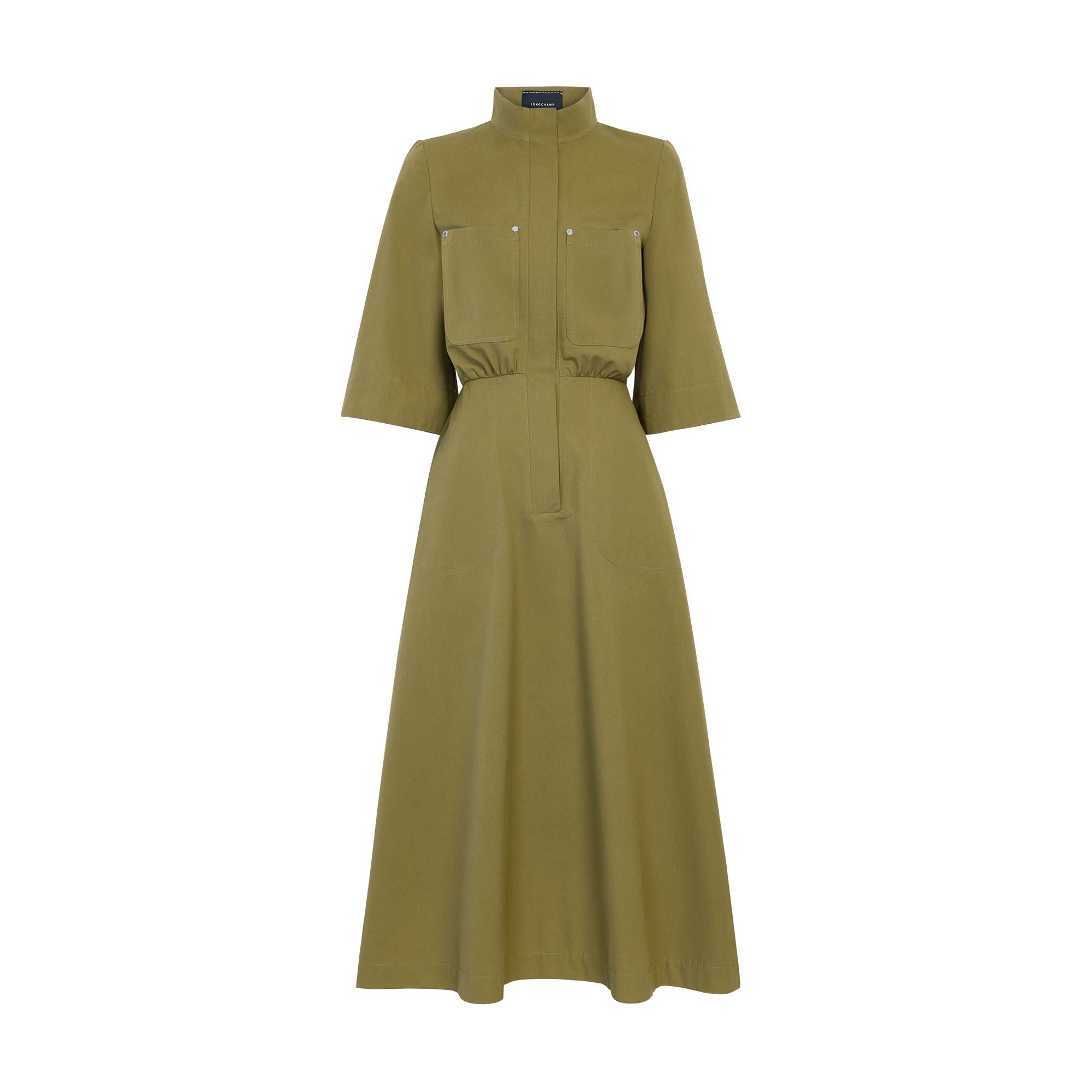 null Midi dress, Lichen