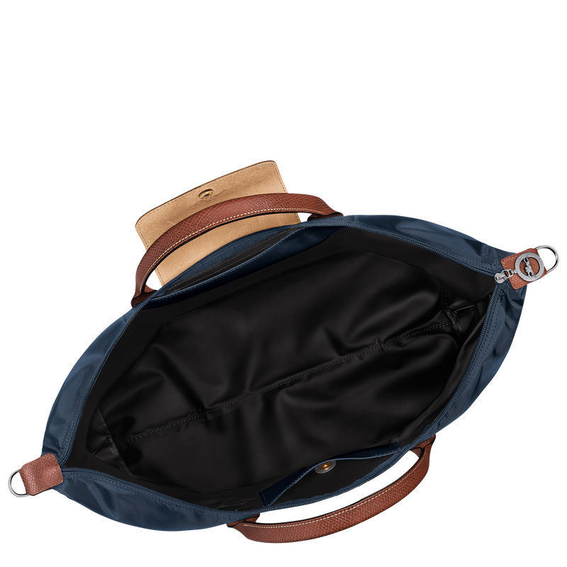 Le Pliage Original Travel bag expandable , Navy - Recycled canvas  - View 6 of  8