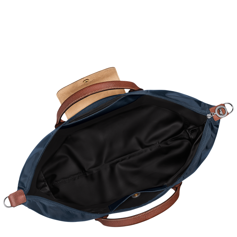Le Pliage Original Travel bag expandable , Navy - Recycled canvas  - View 6 of  8