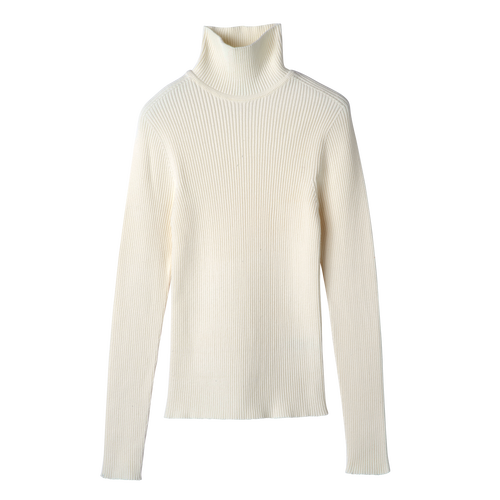 Pull ajust&eacute; col chemin&eacute;e
