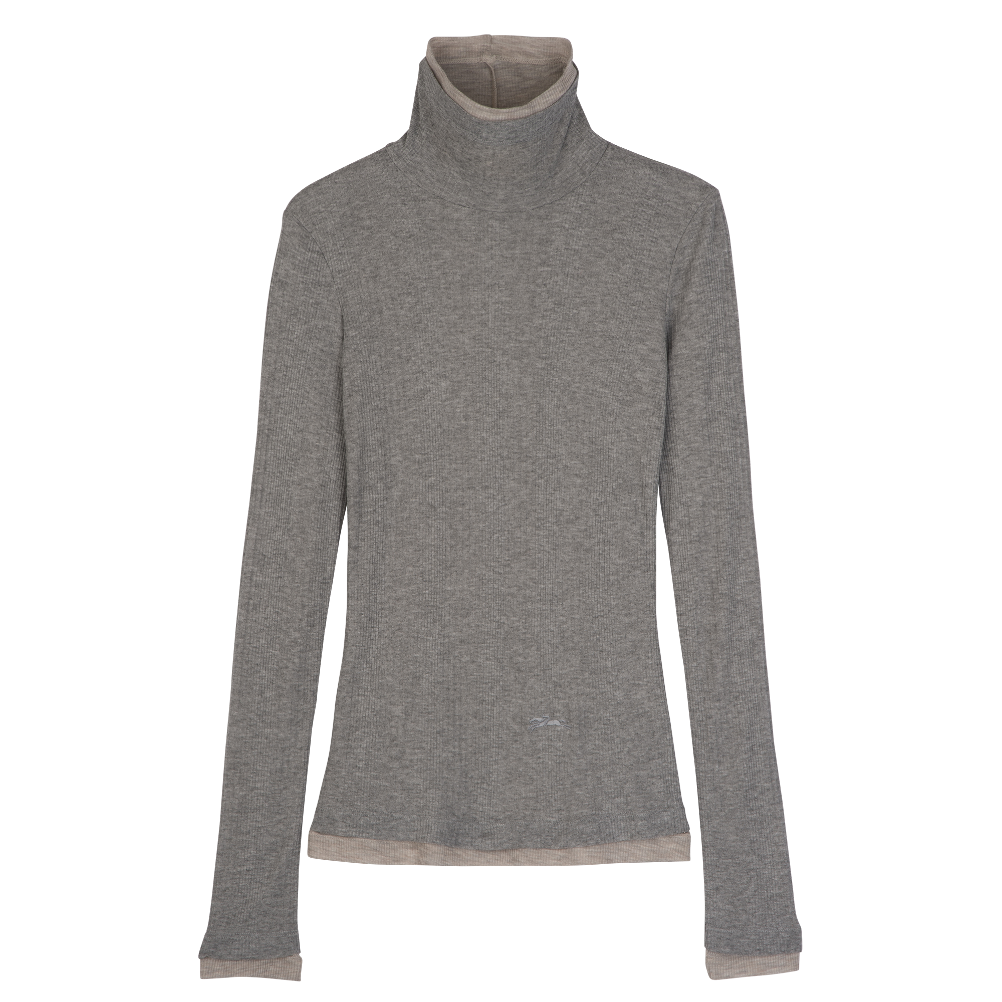Thin turtleneck sweater, Grey - View 1 of
5 - zoom in null Thin turtleneck sweater, Grey