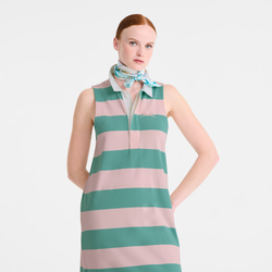 Vivement l'Et&eacute; Silk scarf 70 , Sky Blue - Silk