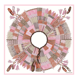 Silk scarf 90