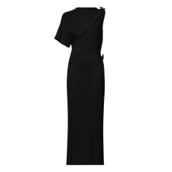 Dress , Black - Crepe jersey