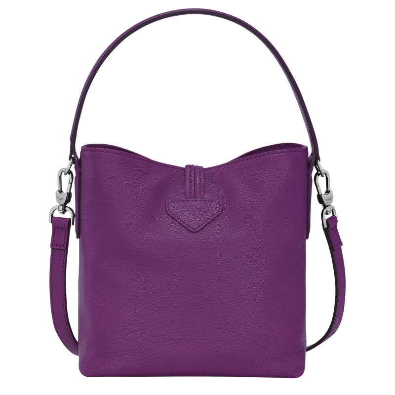 Roseau XS Bucket bag , Violet - Leather  - View 4 of  5
