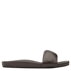 Roseau Mules , Ebony - Leather