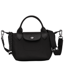 Le Pliage Energy XS Handbag , Black - Recycled canvas