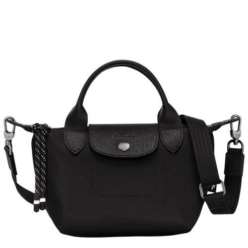 Le Pliage Energy XS Handbag , Black - Recycled canvas - View 1 of 6